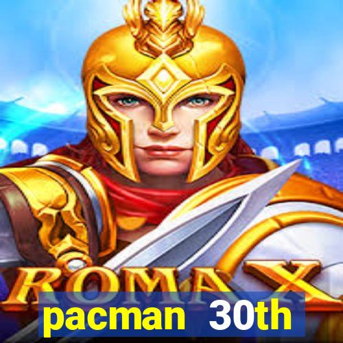 pacman 30th anniversary sonic